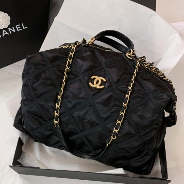 Tui xach Chanel Maxi Bowling Bag 1 - Túi xách Chanel Maxi Bowling Bag