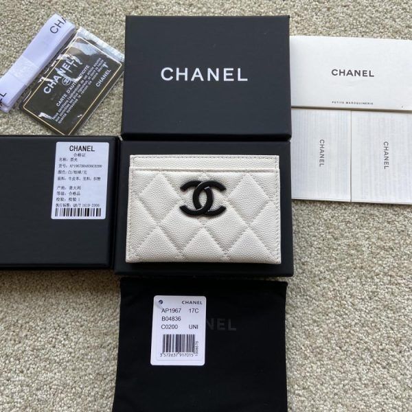 Vi card Chanel 1 - Ví card Chanel