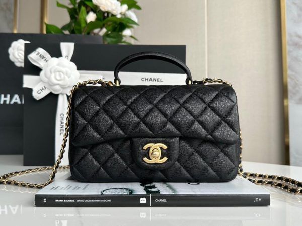 Tui xach Chanel Classic Mini Handle 1 - Túi xách Chanel Classic Mini Handle