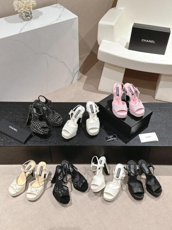 Giay sandal Chanel 1 - Giày sandal Chanel