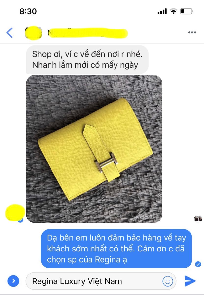 feedback khách hàng Regina Luxury